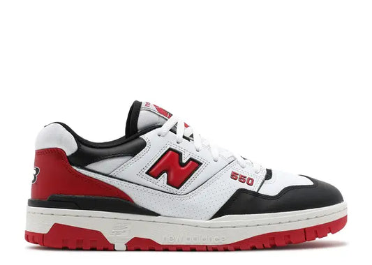 New Balance 550 Red White Black Size: 10.5