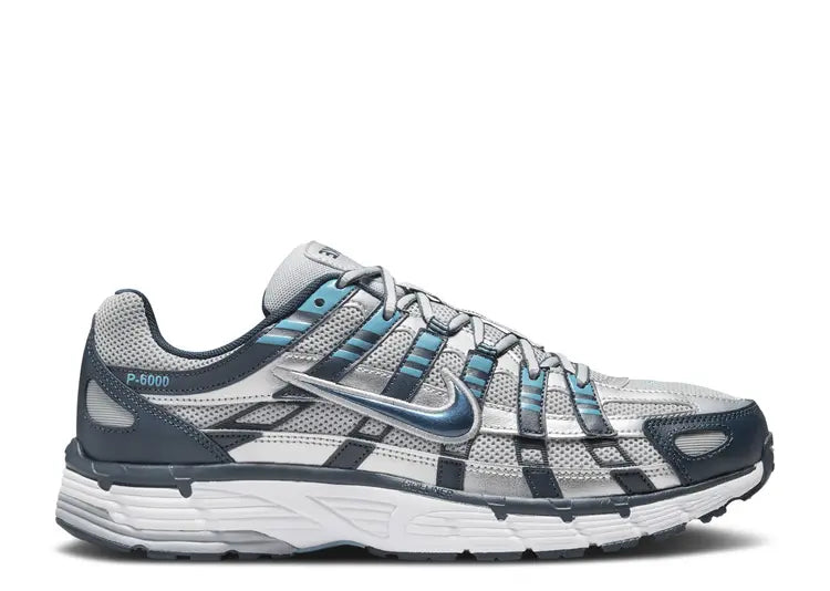 Nike P-6000 Armory Navy Flat Silver Size: 10.5, 11