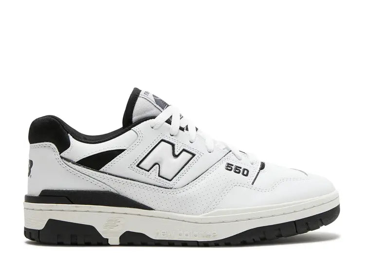 New Balance 550 White And Black Size: 8, 9, 11, 12