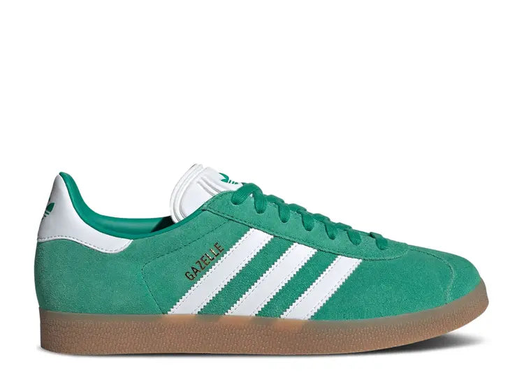 Adidas Gazelle Green White Size: 10, 11
