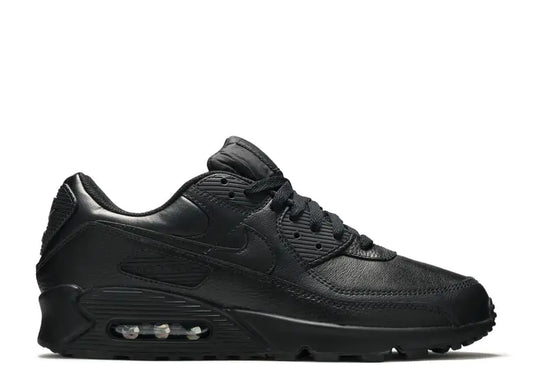 Nike Air Max 90 Leather Triple Black Size: 6M/7.5W