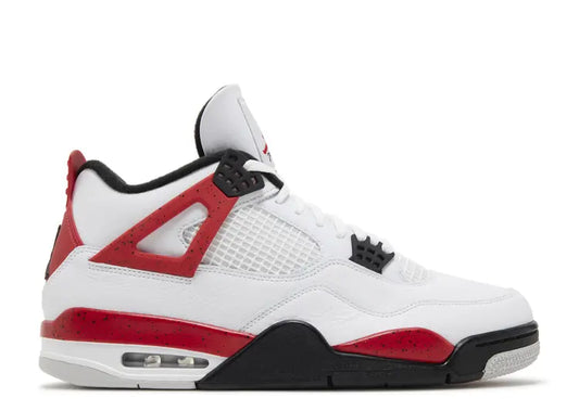 Jordan 4 Red Cement Size: 9, 9.5, 10, 10.5, 11, 12, 13