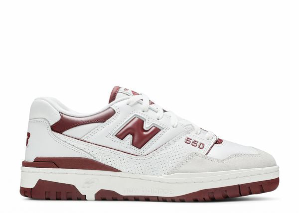 New Balance 550 Burgundy Size: 8.5,10,11