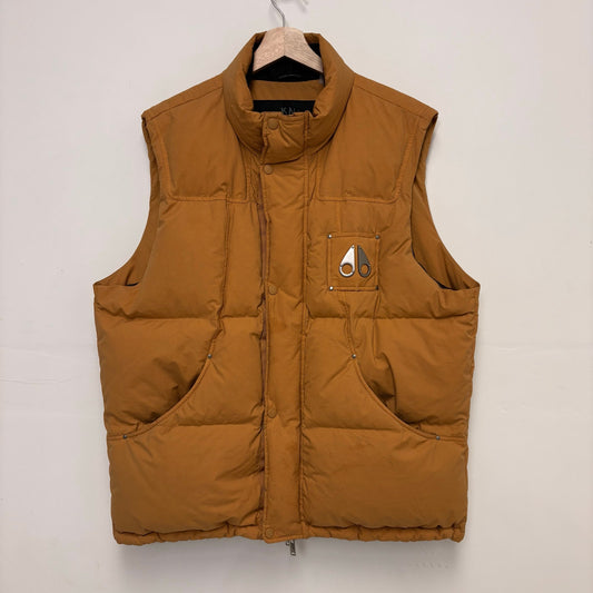 Moose Knuckles Everest Puffer Vest Men's Yellow