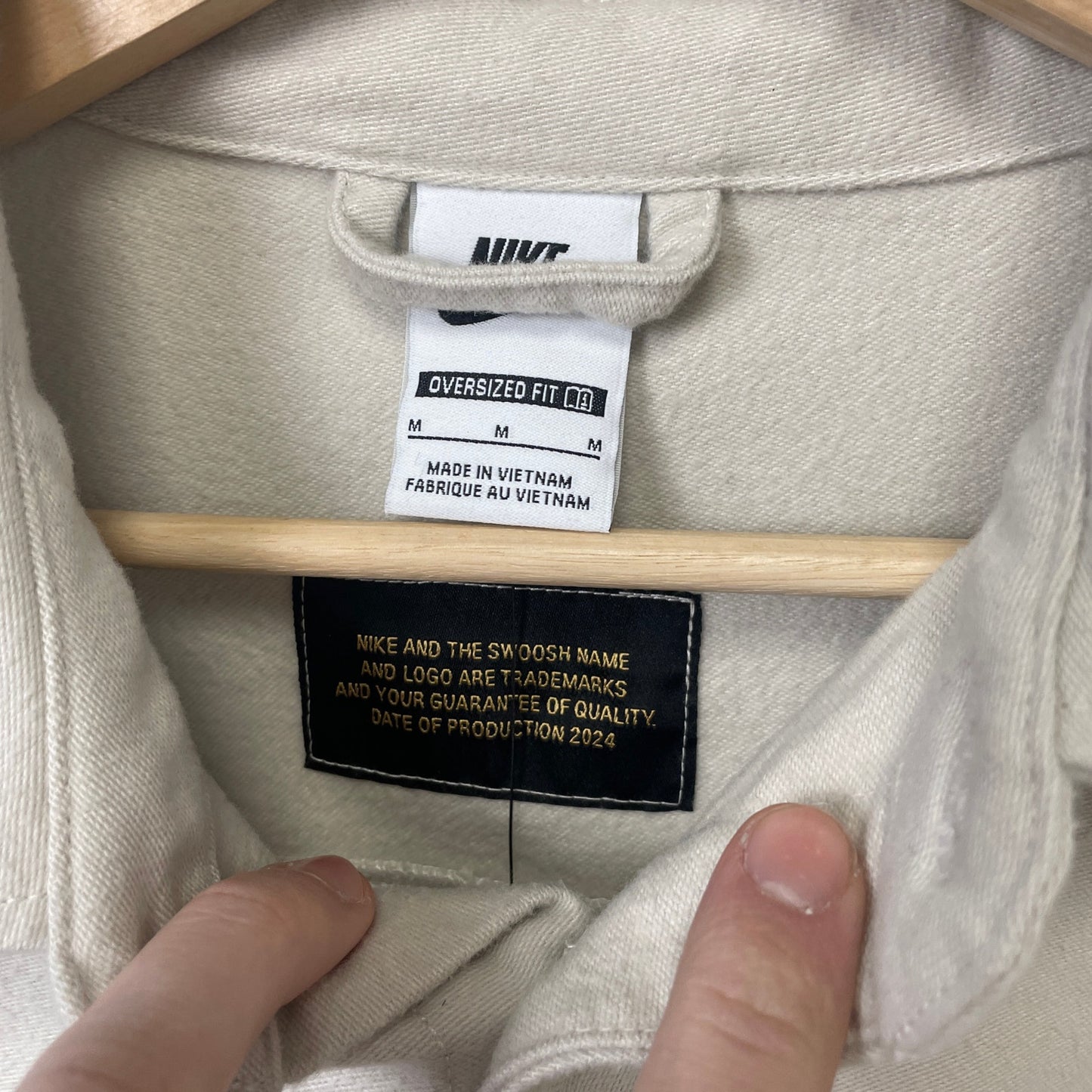 Nike Life Long-Sleeve Chamois Field Shirt M/L NWT