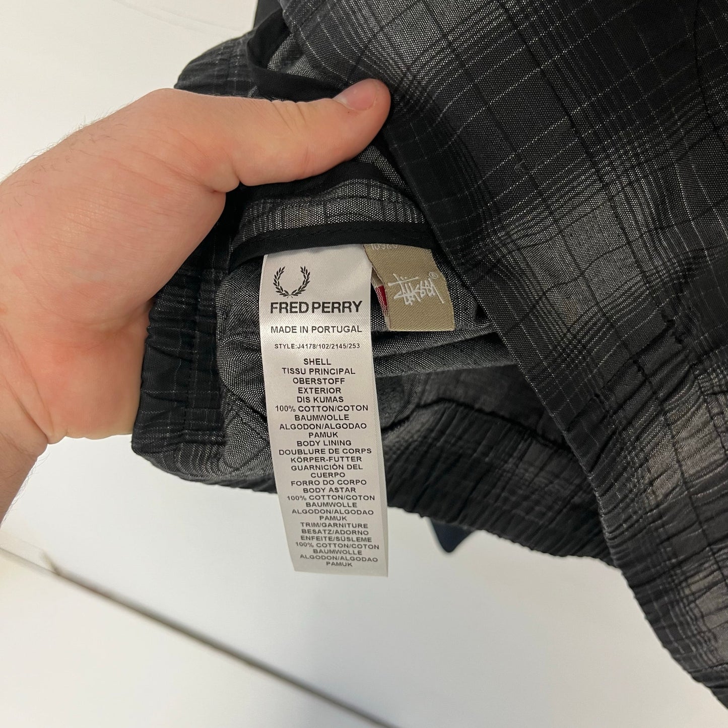 Stussy x Fred Perrry Deluxe Tennis Bomber Jacket 44