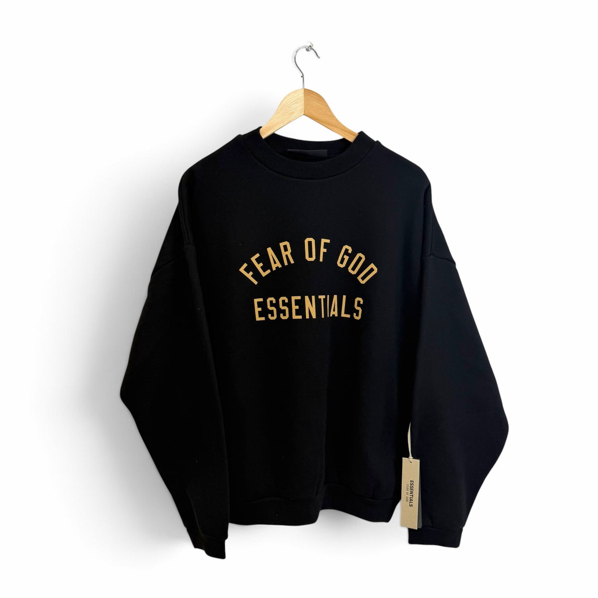Essentials Fear Of God Sweatshirt Black M