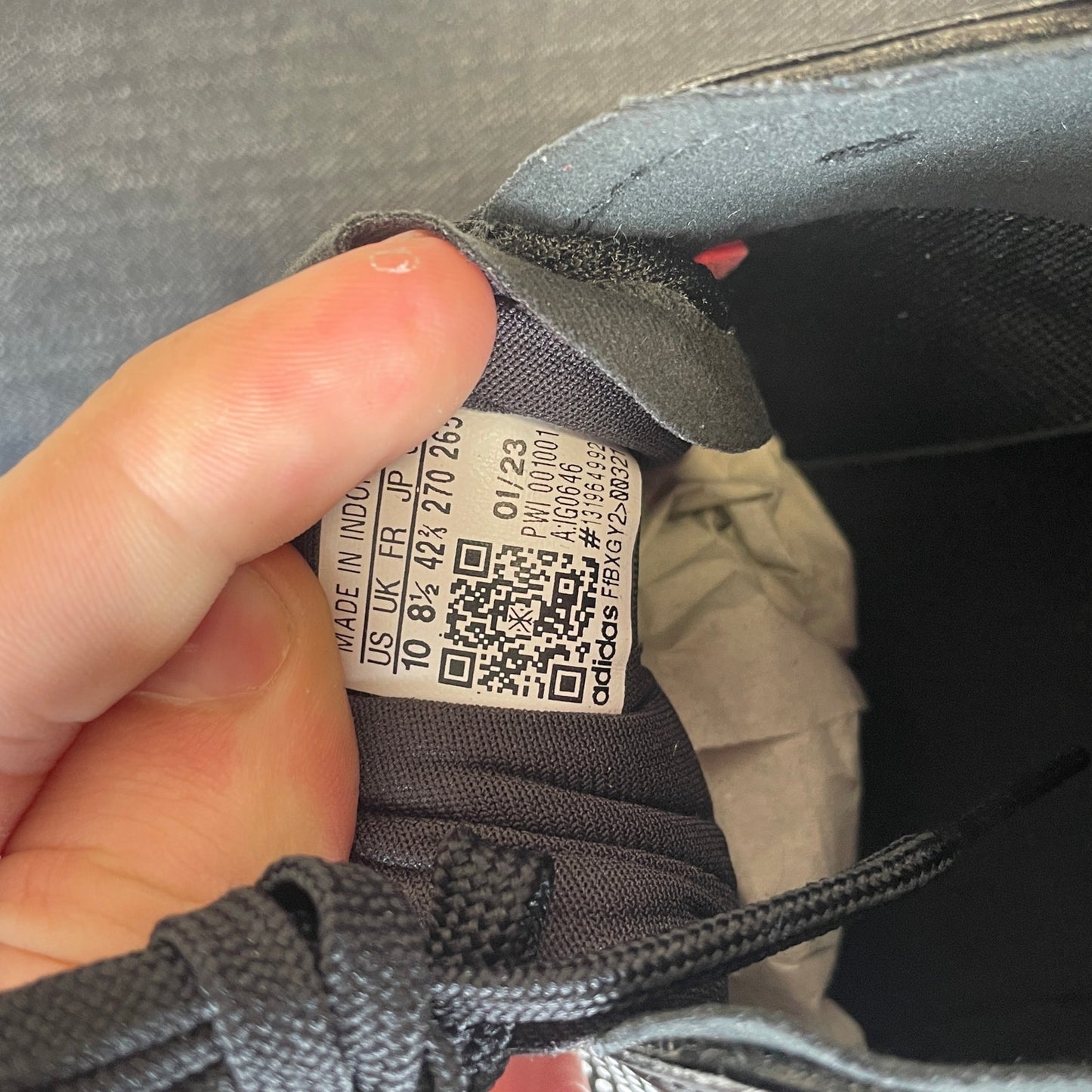 Clarks wallabee black quilted high top 11 US DS