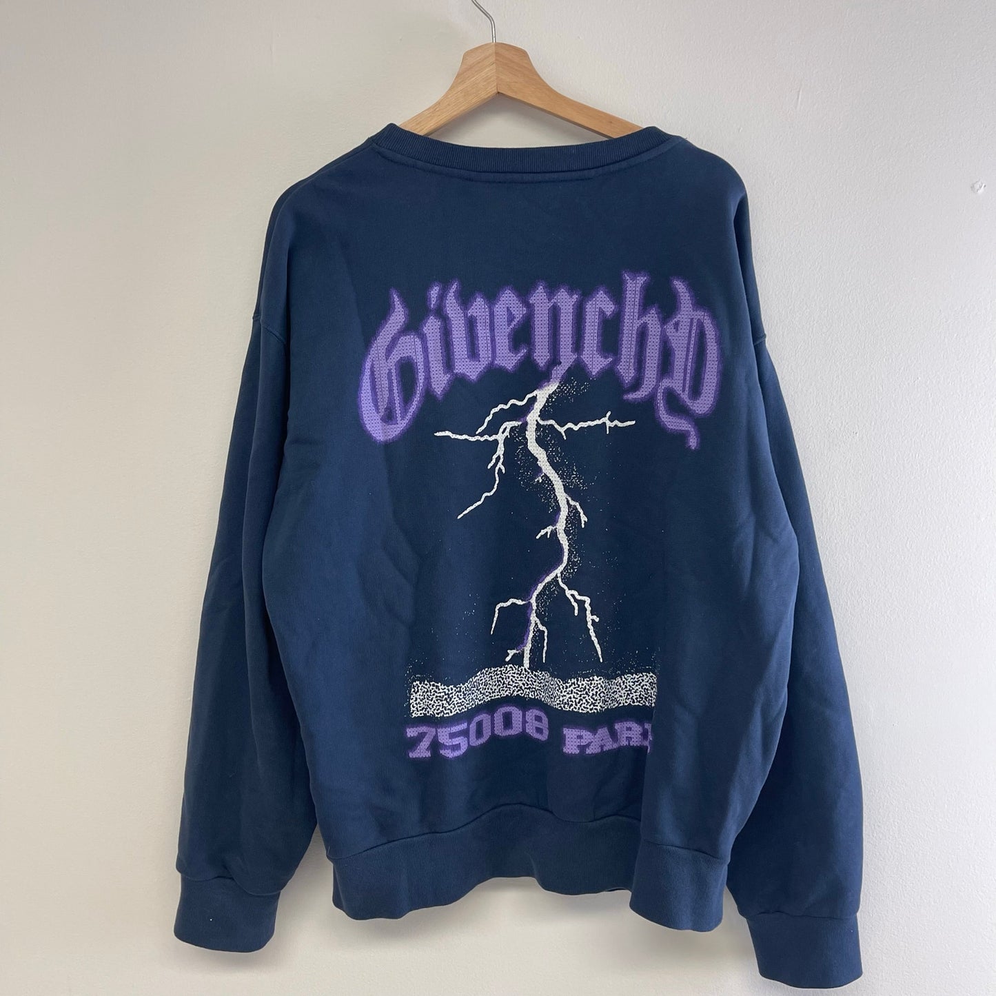 Givenchy Lightning Logo Sweatshirt L