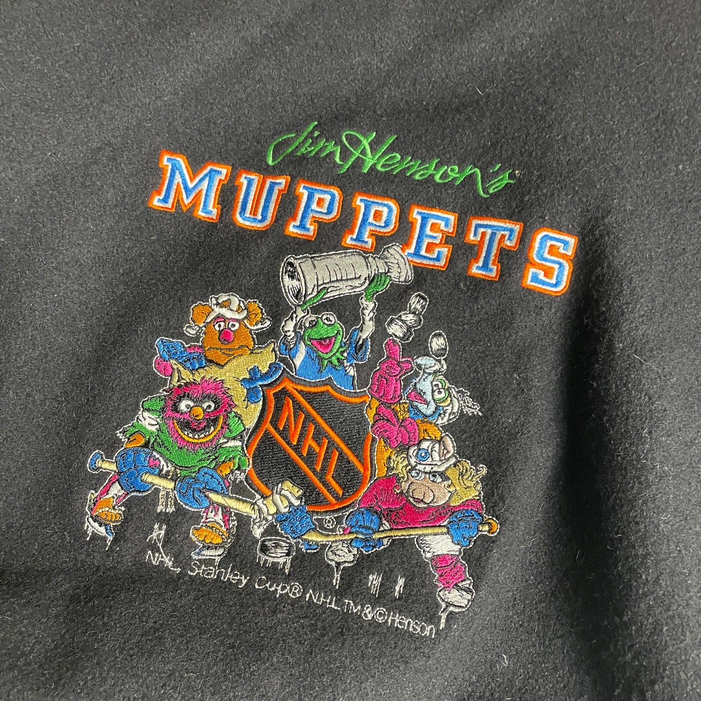 NHL Muppets varsity jacket