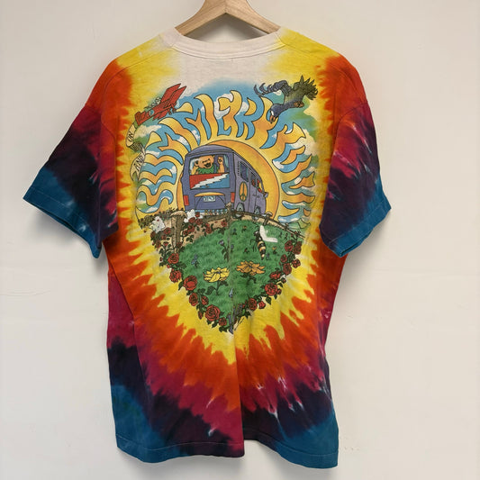 Liquid Blue Tie Dye T Shirt XL
