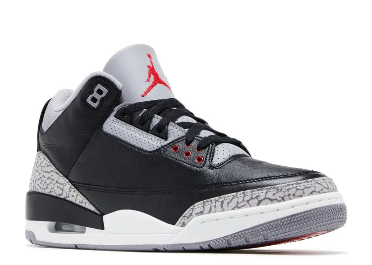 Jordan 3 OG Black Cement Size: 8, 8.5, 9, 9.5, 10, 10.5, 11.5, 12, 13