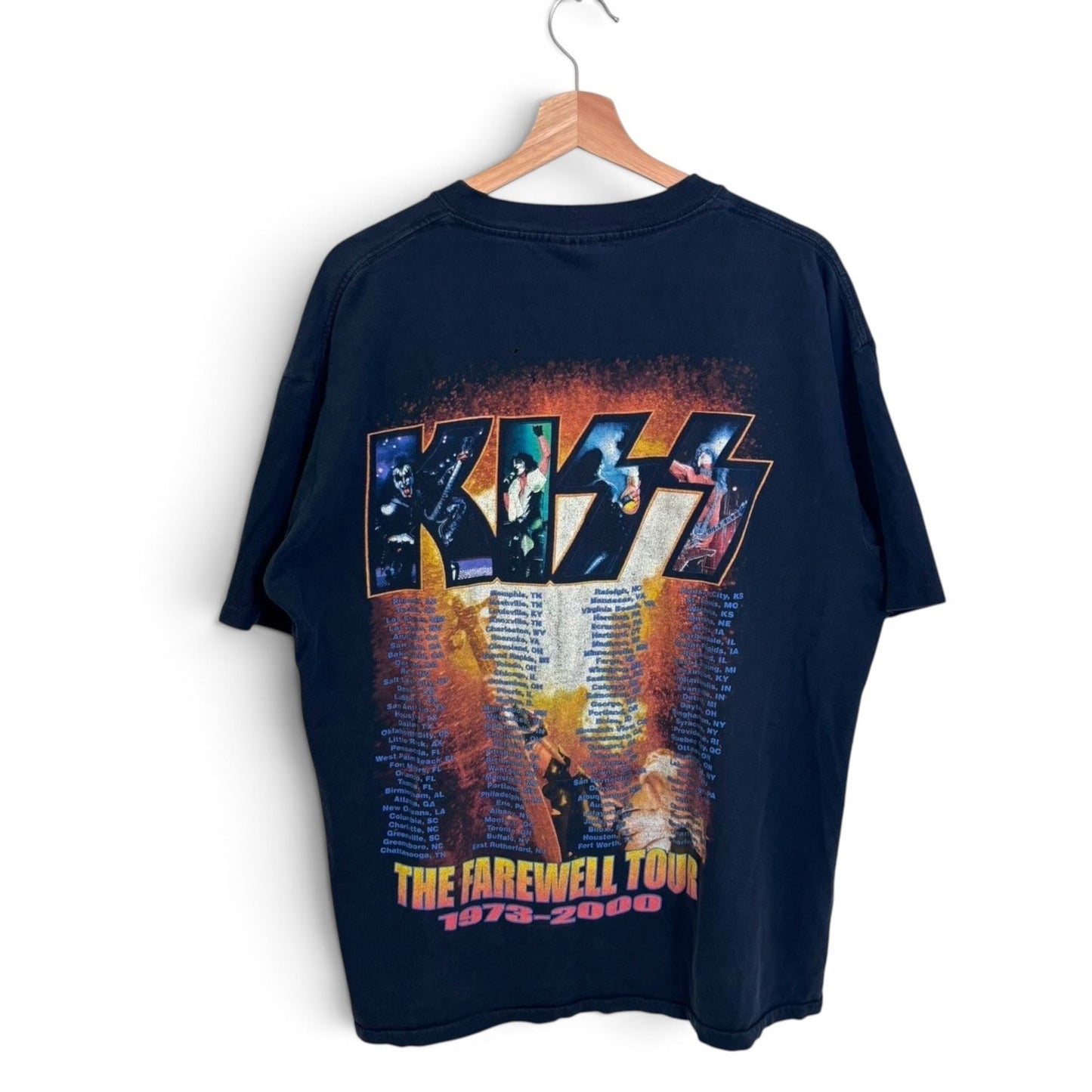 KISS "The Farewell Tour 1973–2000" T-Shirt XL