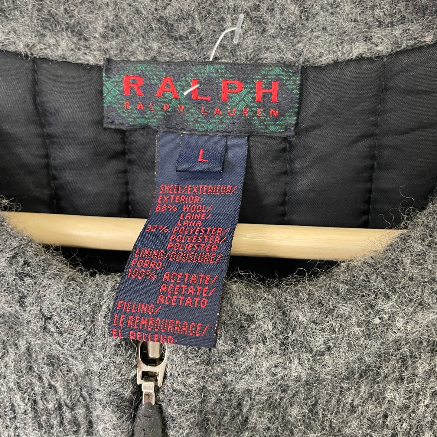 Polo Ralph Ralph lauren wool vest M/L