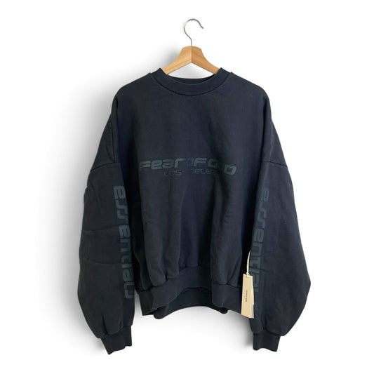 New Essentials Fear Of God Sweatshirt Grey Size L