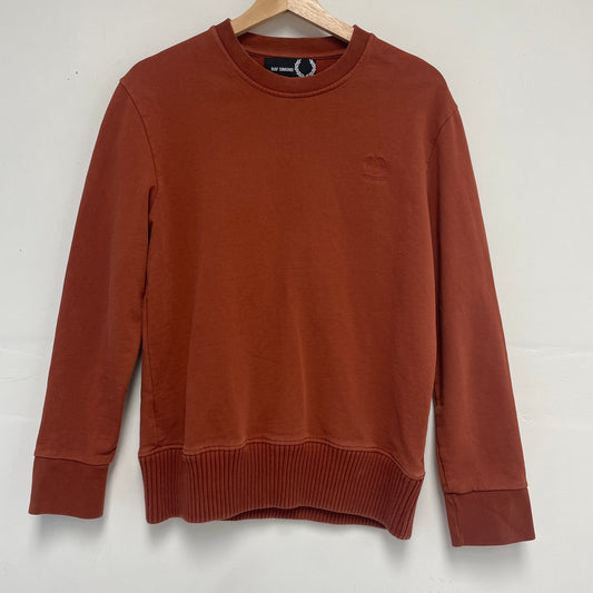 Raf simons fred perry orange crewneck M