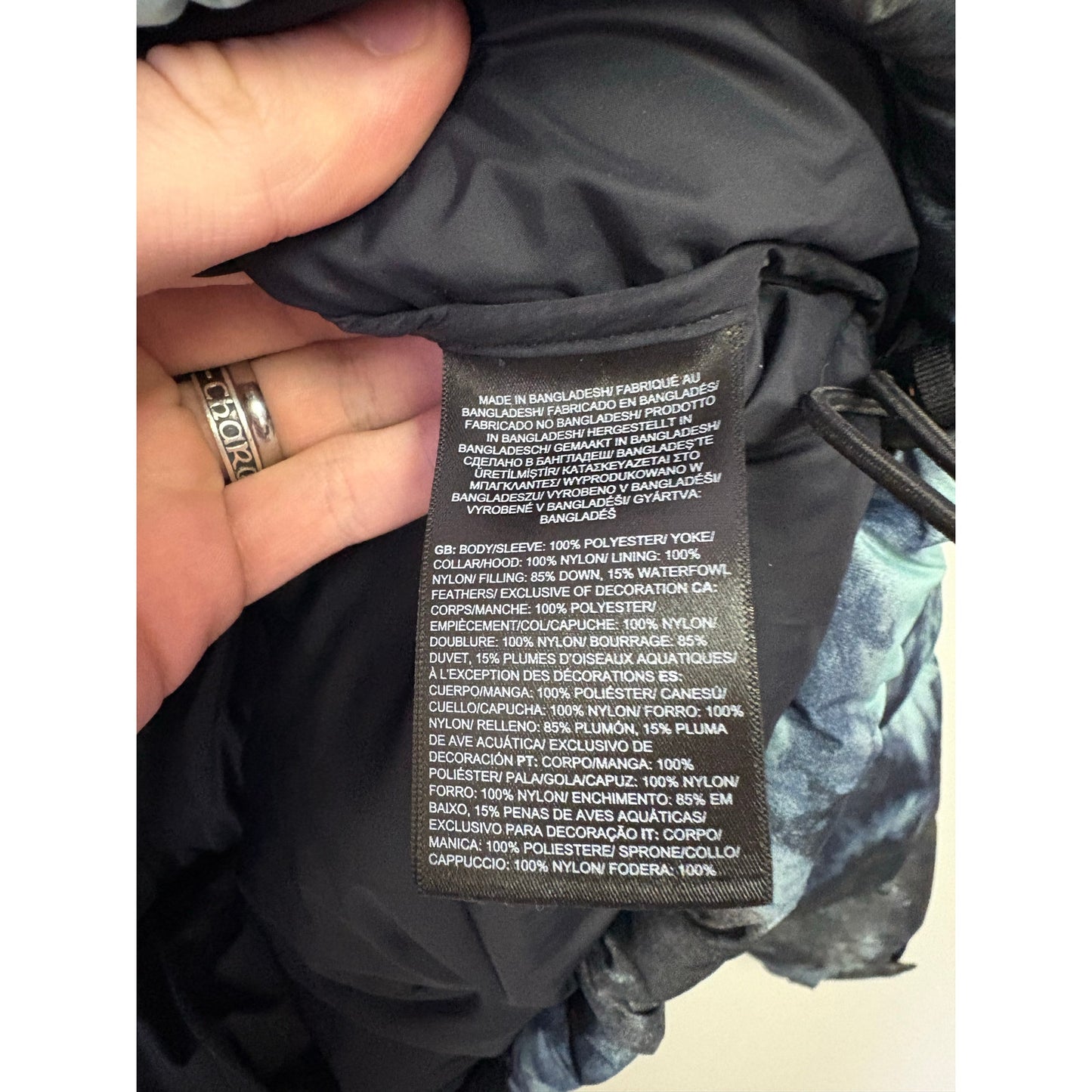 The North Face Nuptse Blue Ice jacket L