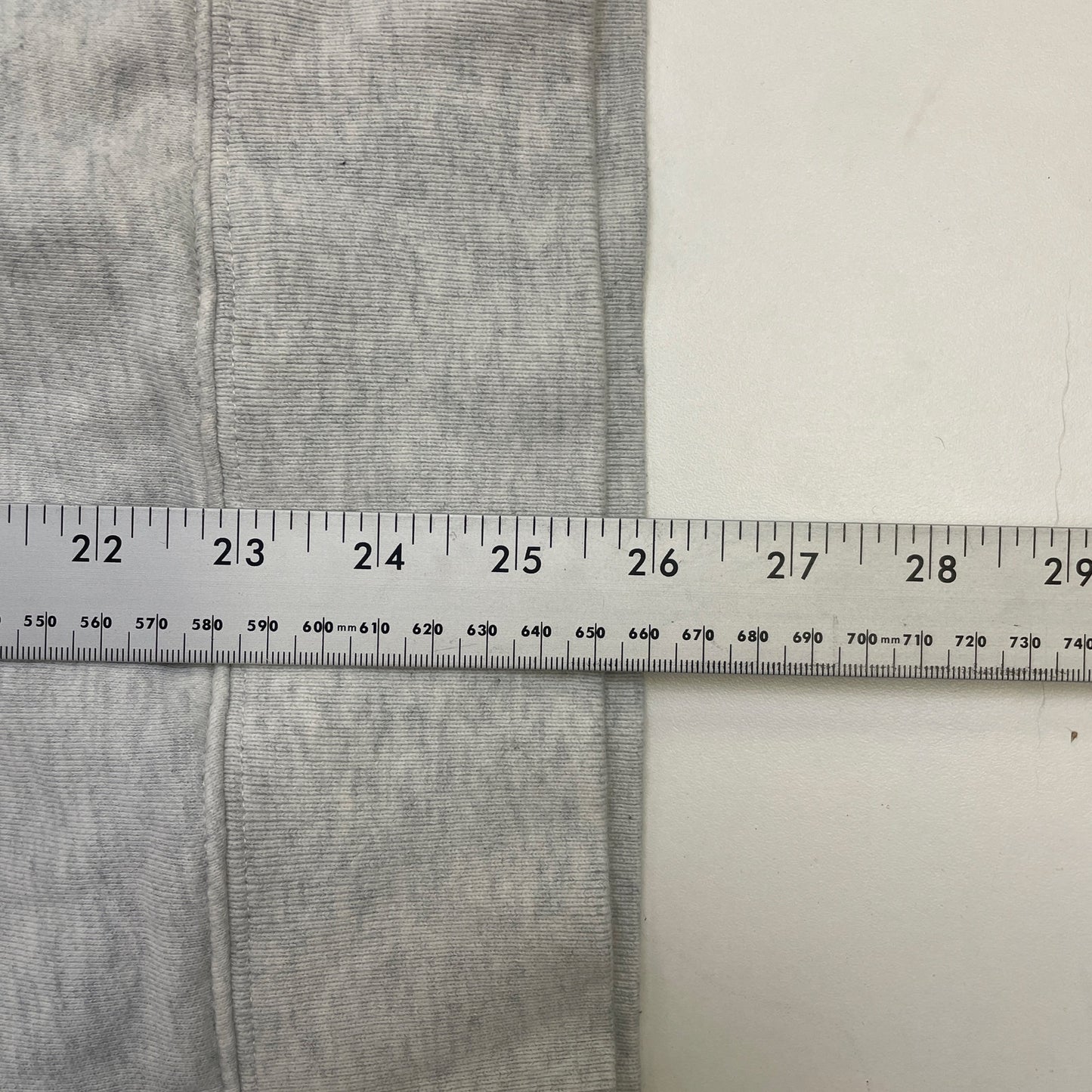 Stussy contrast collar grey crewneck M