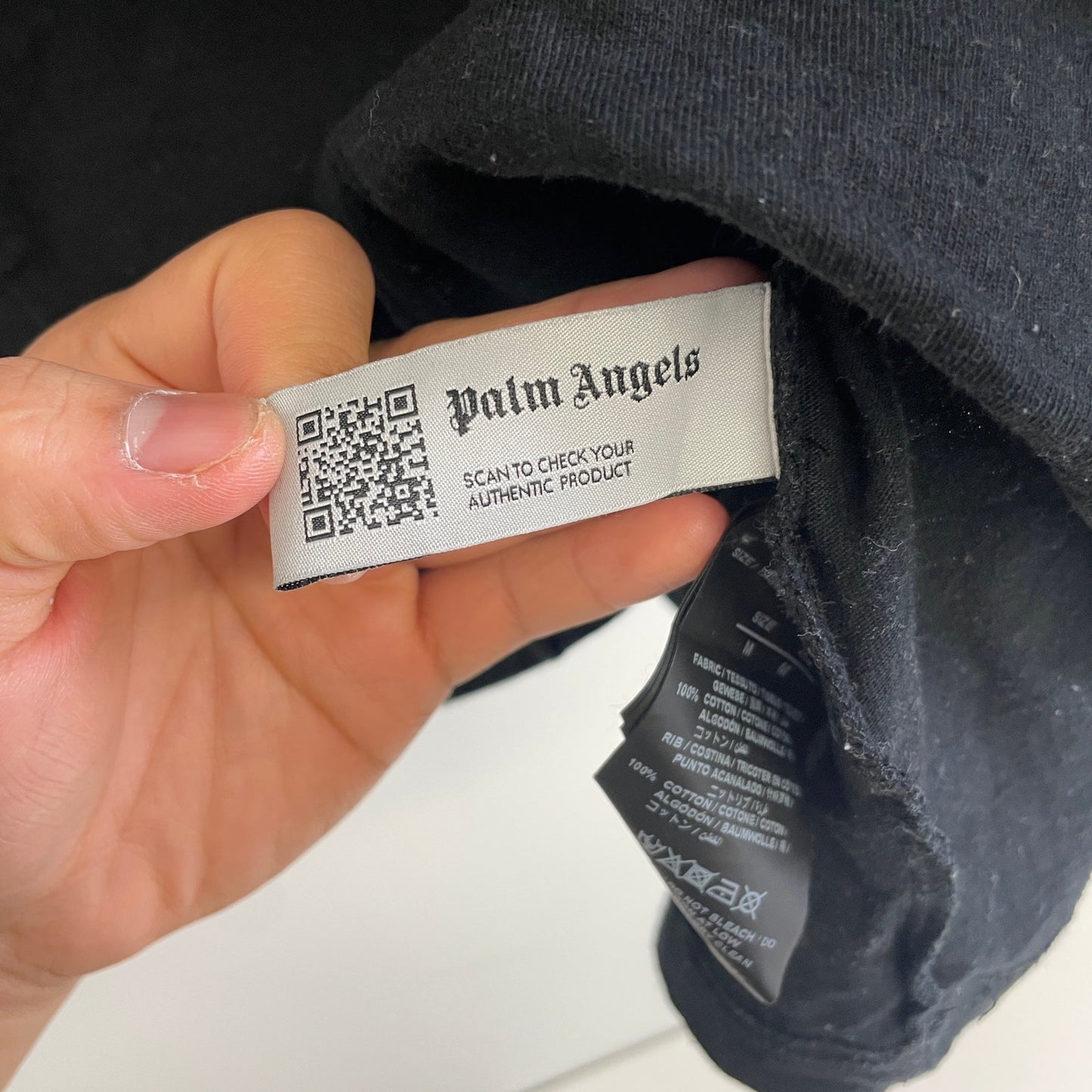 Palm Angels Hong Kong Sprayed Logo T-shirt M