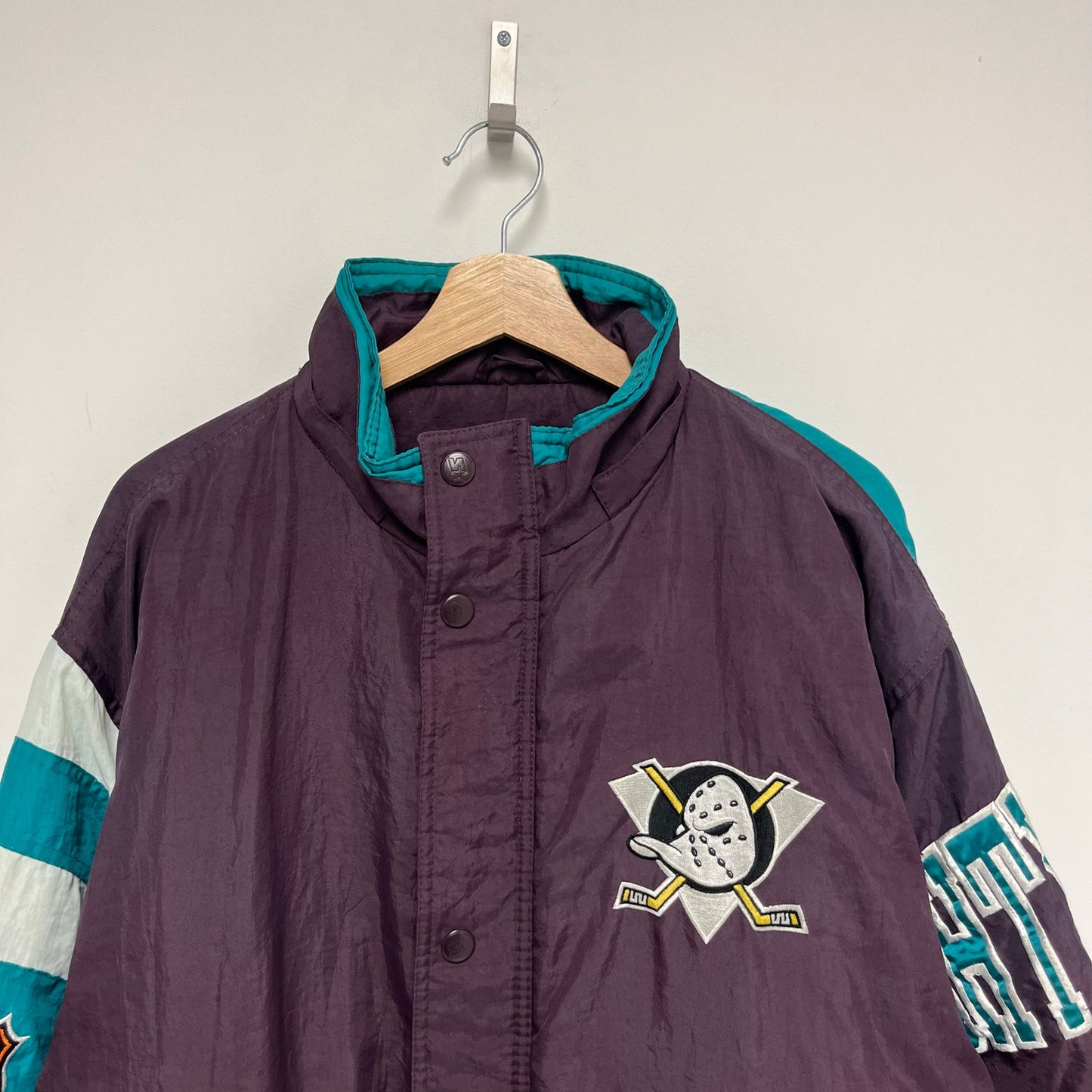 Vintage Starter Might Ducks Jacket L
