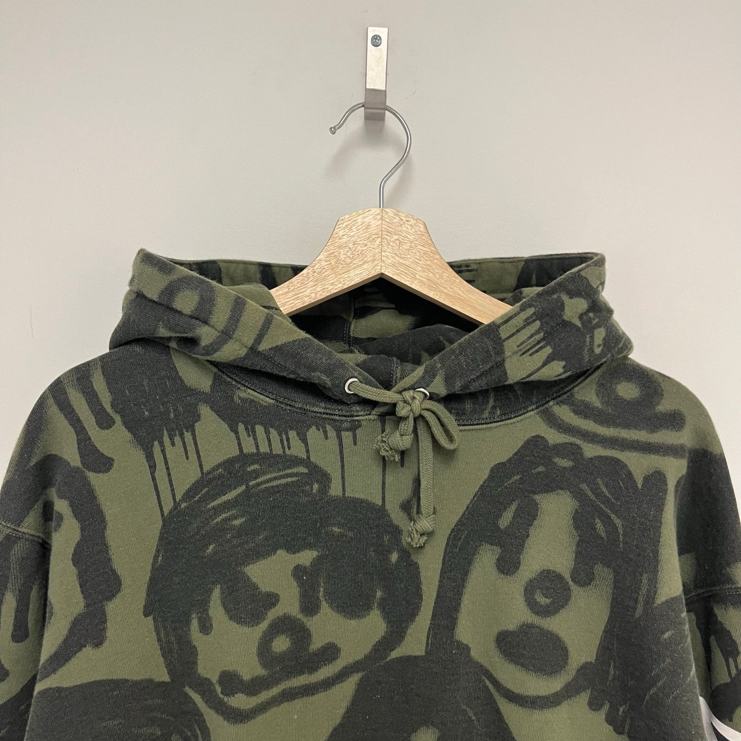 Supreme x Yohji Yamamoto Olive Hooded Sweater M
