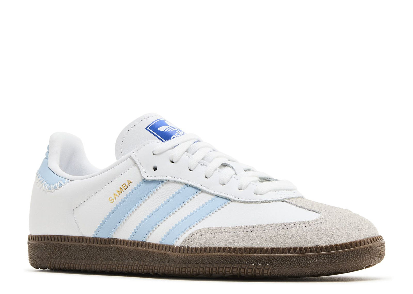 Adidas Samba White Sky Blue Size: 9