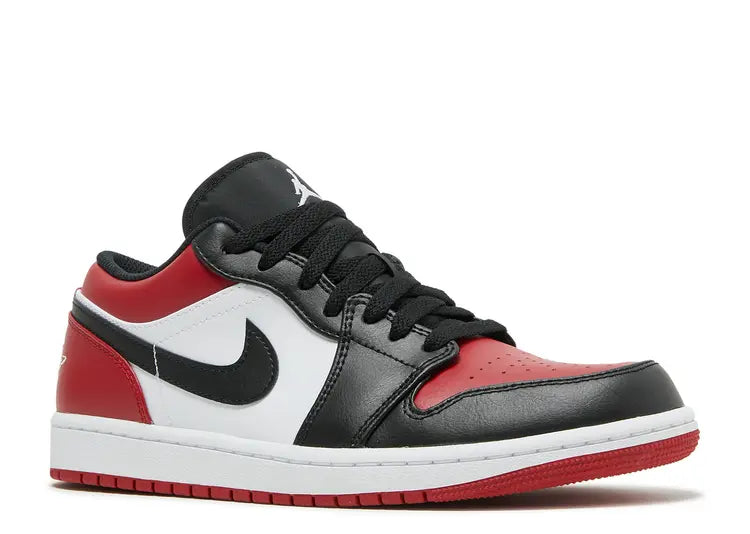 Jordan 1 Low Bred Toe Size: 11, 8.5