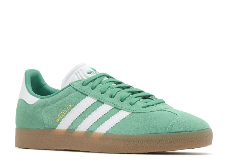 Adidas Gazelle Green White Size: 10, 11