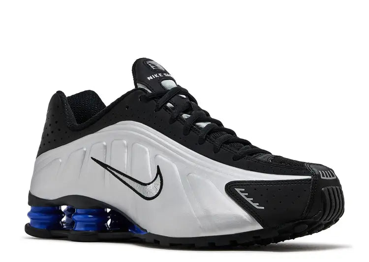 Nike Shox R4 Metallic Silver Racer Blue Size: 7M/8.5W