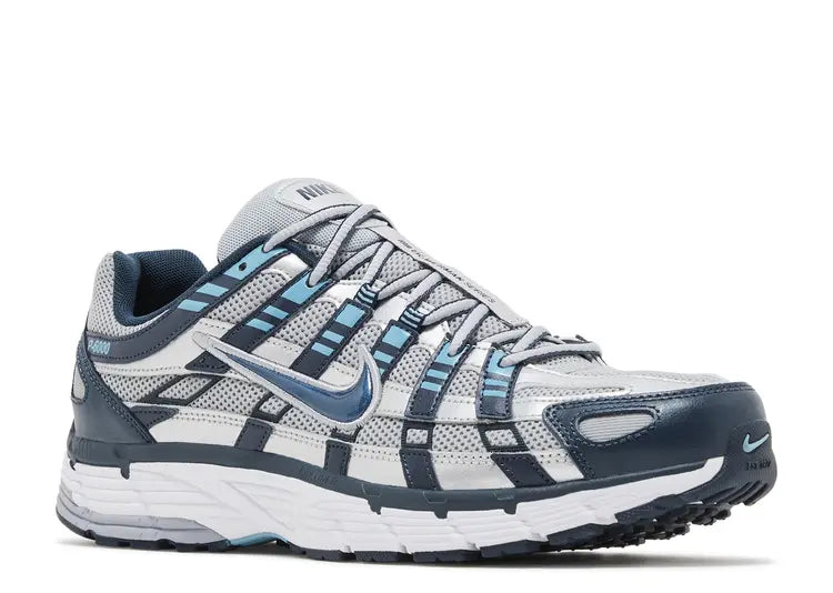Nike P-6000 Armory Navy Flat Silver Size: 10.5, 11