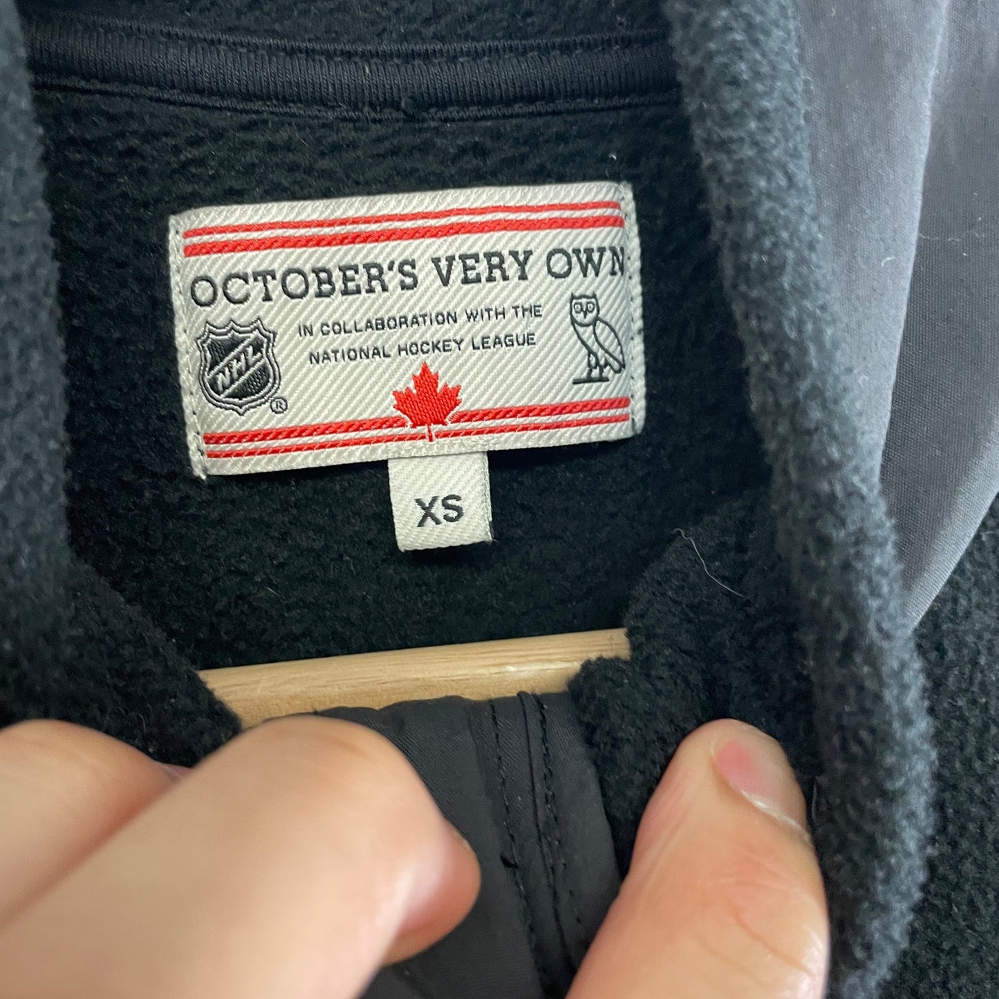 Toronto Maple Leafs OVO x NHL fleece Jacket XS