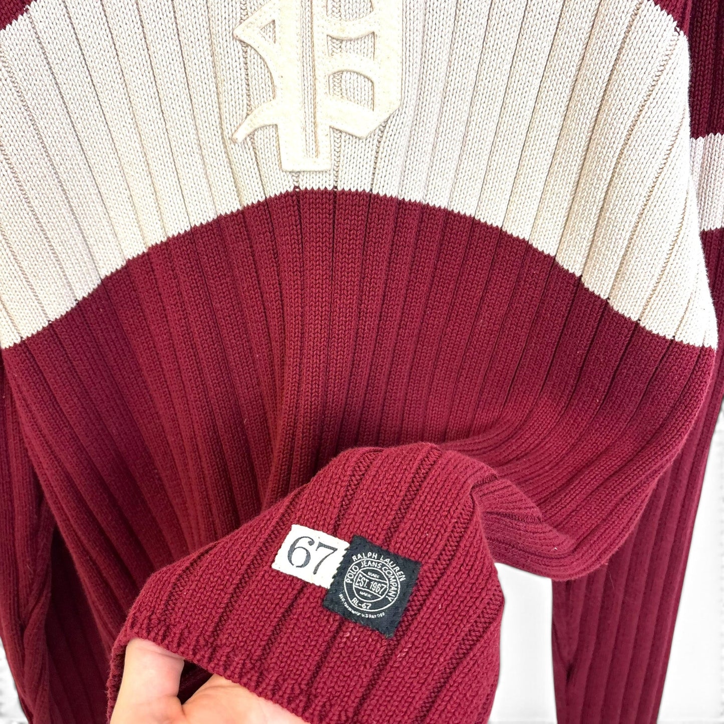 Vintage Polo Ralph Lauren Knit Sweater L