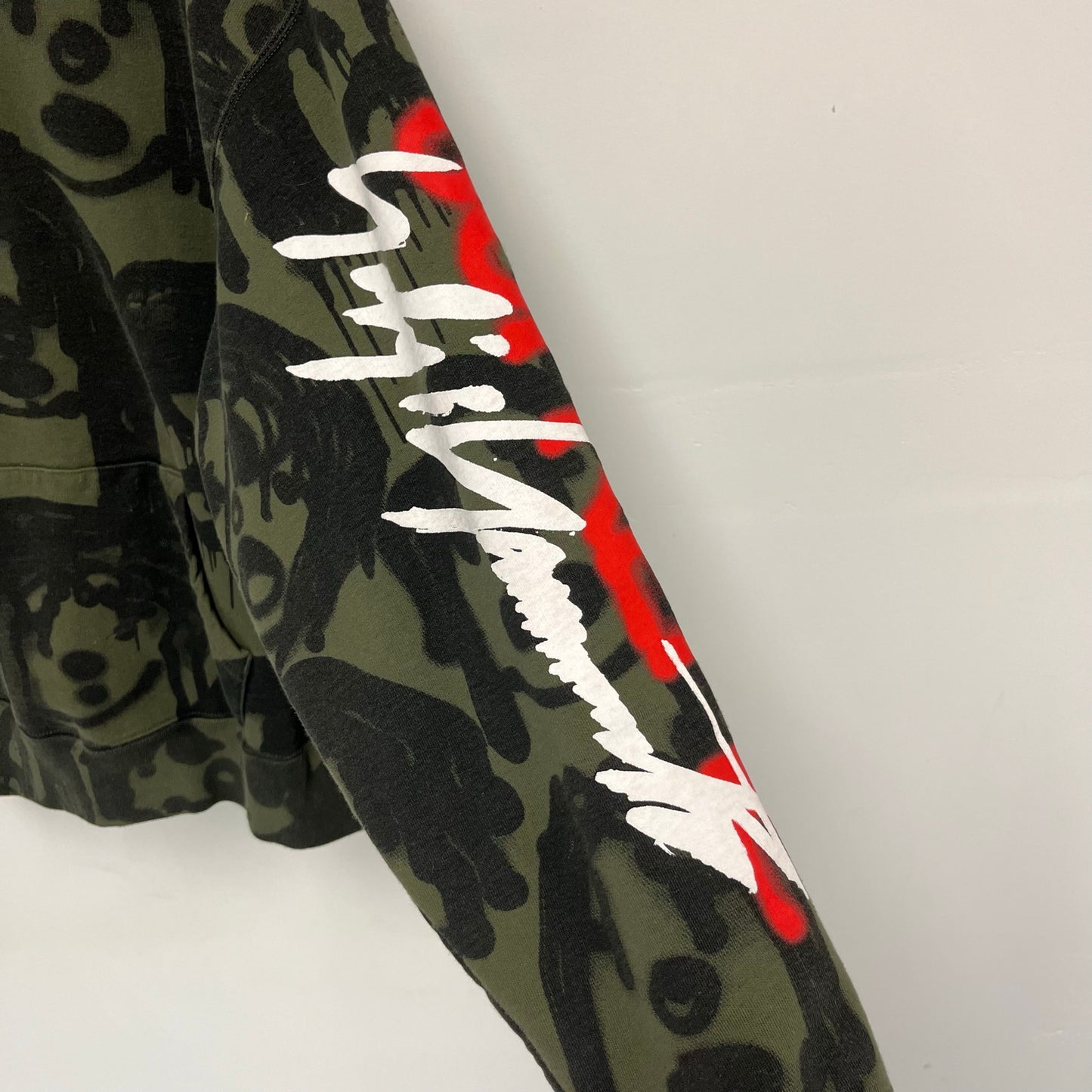 Supreme x Yohji Yamamoto Olive Hooded Sweater M
