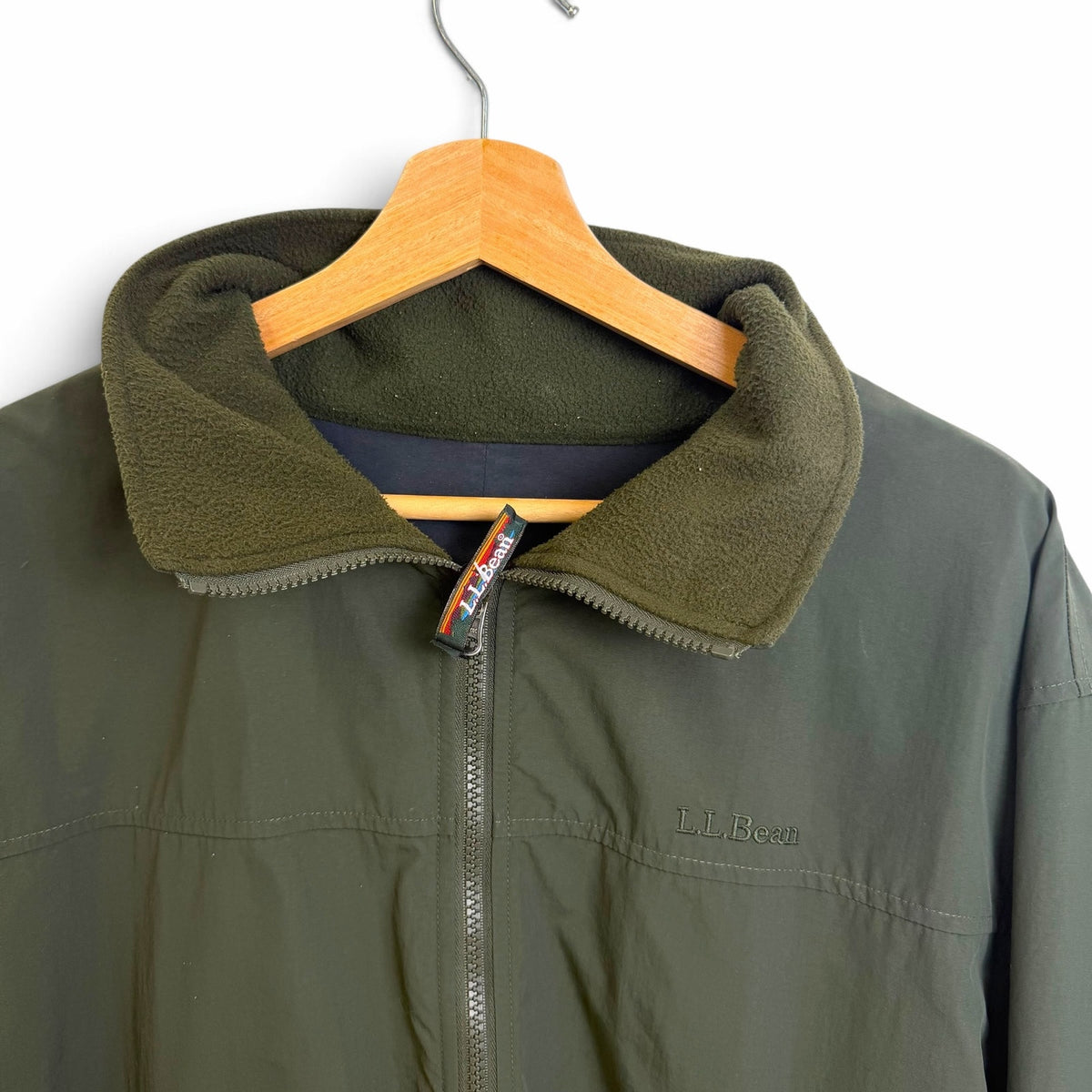 L.L Bean Reservable Windbreaker Jacket L