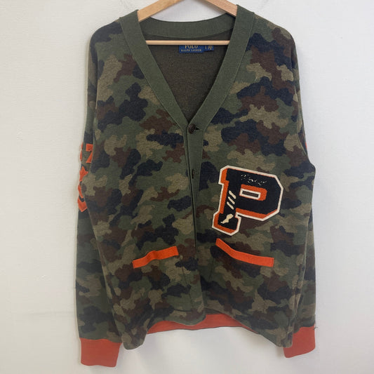 Polo Ralph Lauren P Wing Tiger Camo Cardigan L