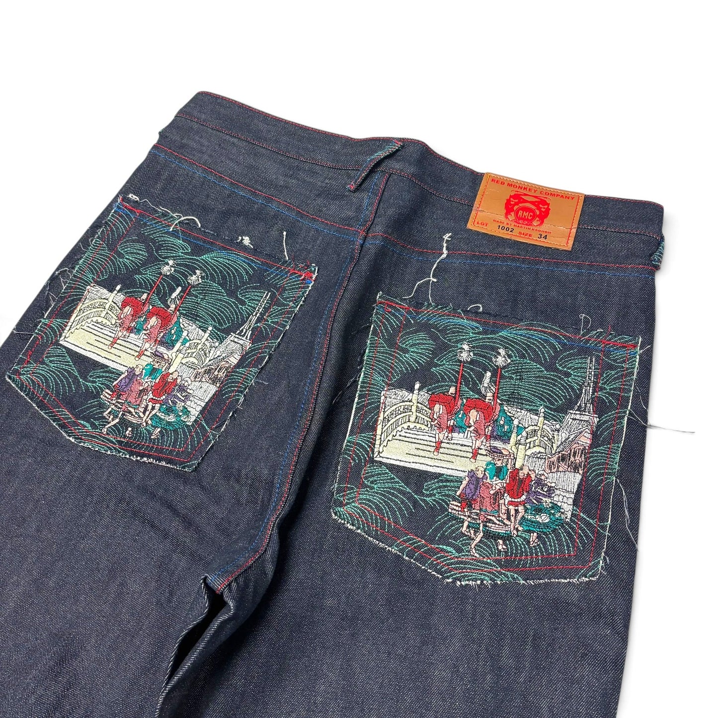 Y2K RMC Red Monkey Martin Ksohoh Jeans