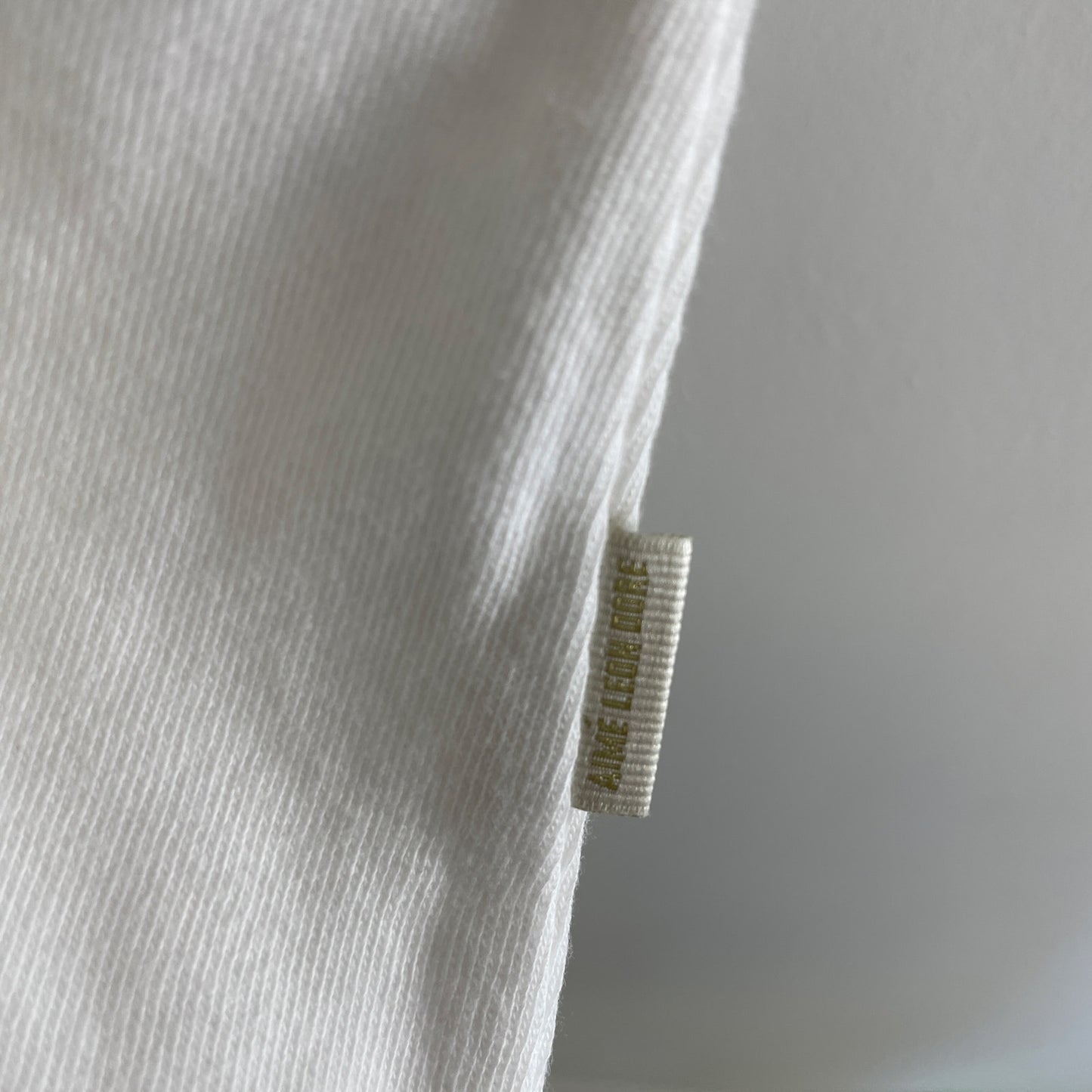 Aime Leon dore spellout logo white t shirt L