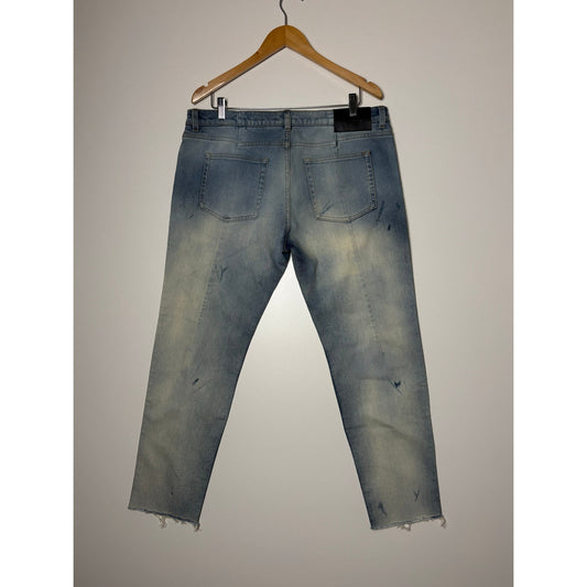 Givenchy Raw lightwash Cut Skinny Jeans 35
