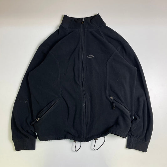 Oakley y2k fleece full zip sweater