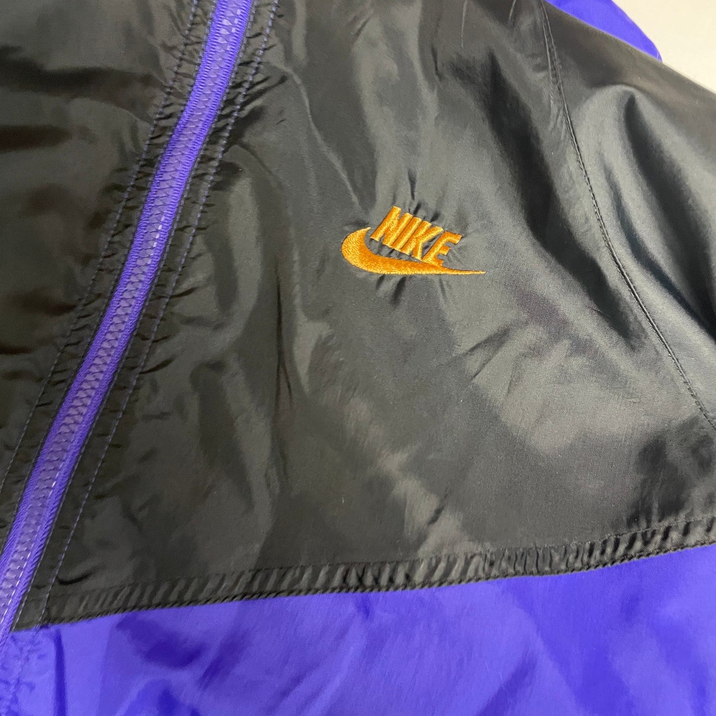 Nike vintage 90's nylon windbreaker S