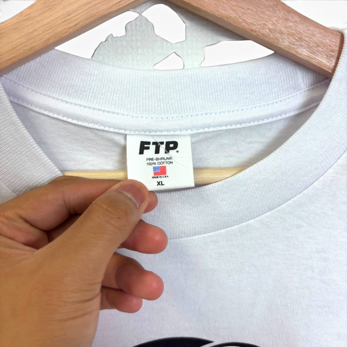 New FTP Rocco White Tee SS22 XL