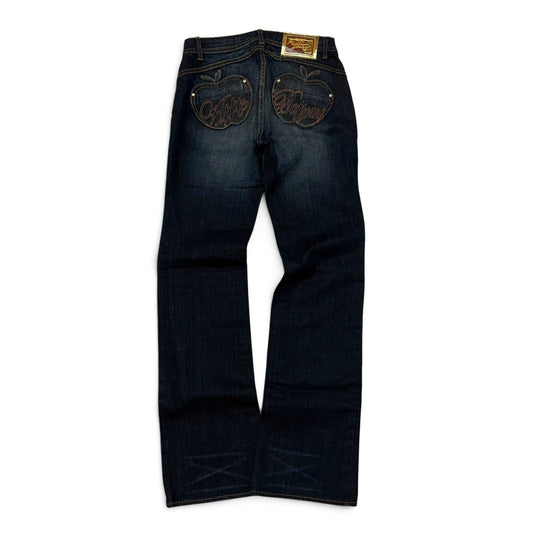 New Vintage Apple Bottom Signature Jeans 7/8