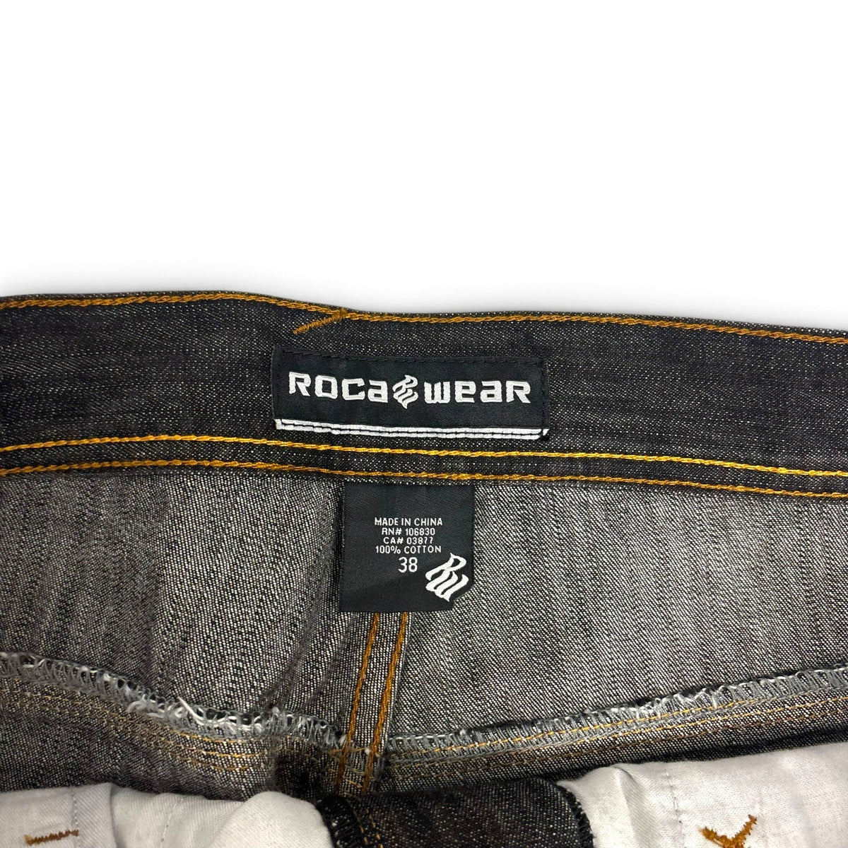 New Vintage Roca Wear Rinse Denim Jeans 38