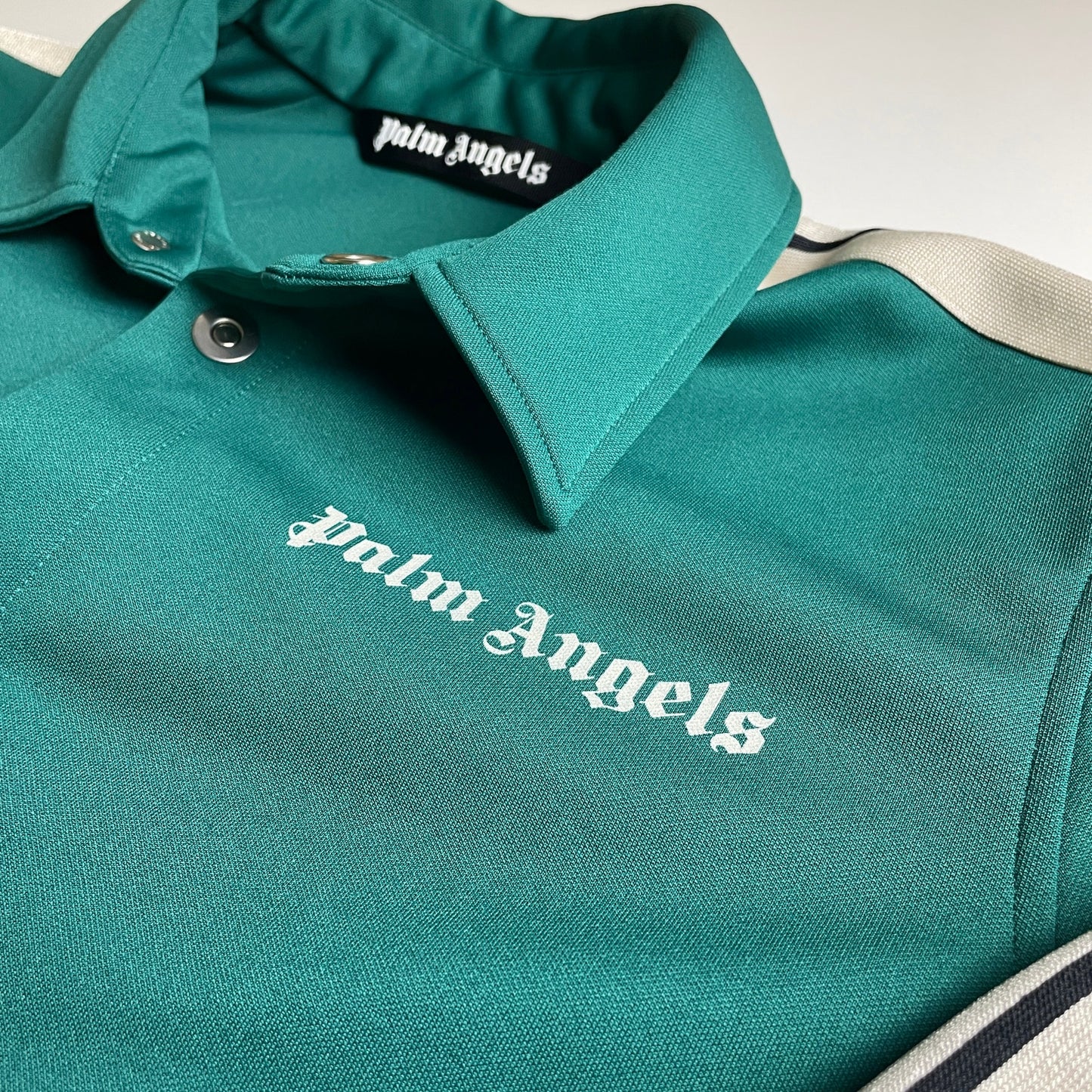 Palm Angels cropped track suit zip up top S