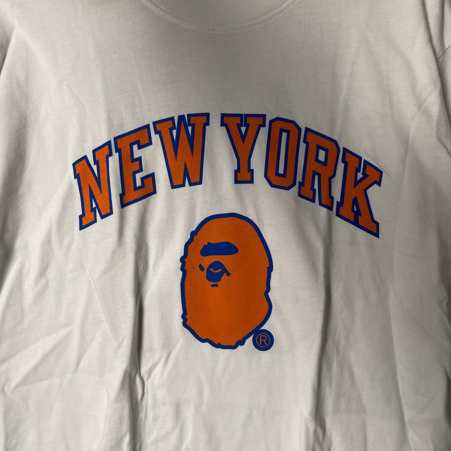 BAPE x Knicks Tee white NWT L