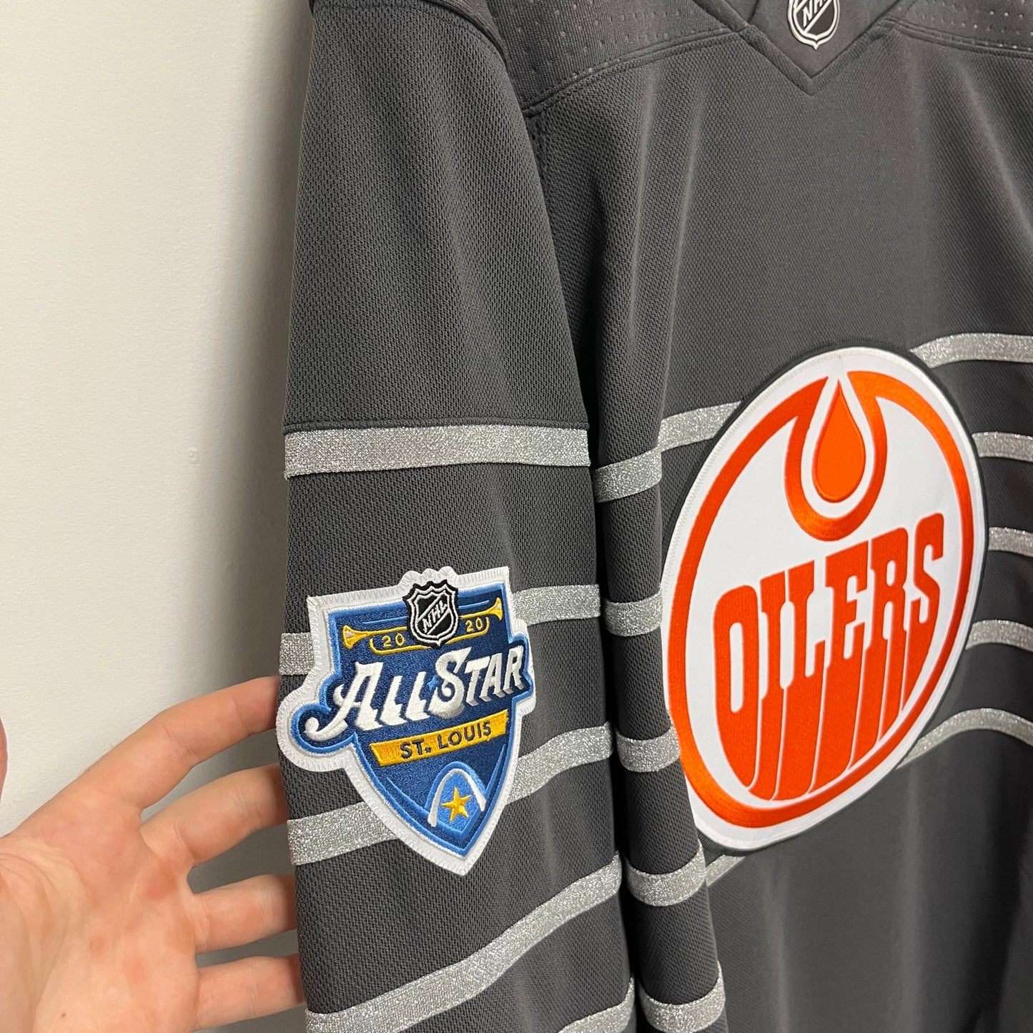 NWT Edmonton Oilers Adidas 2020 NHL All-Star Game Premier Jersey L