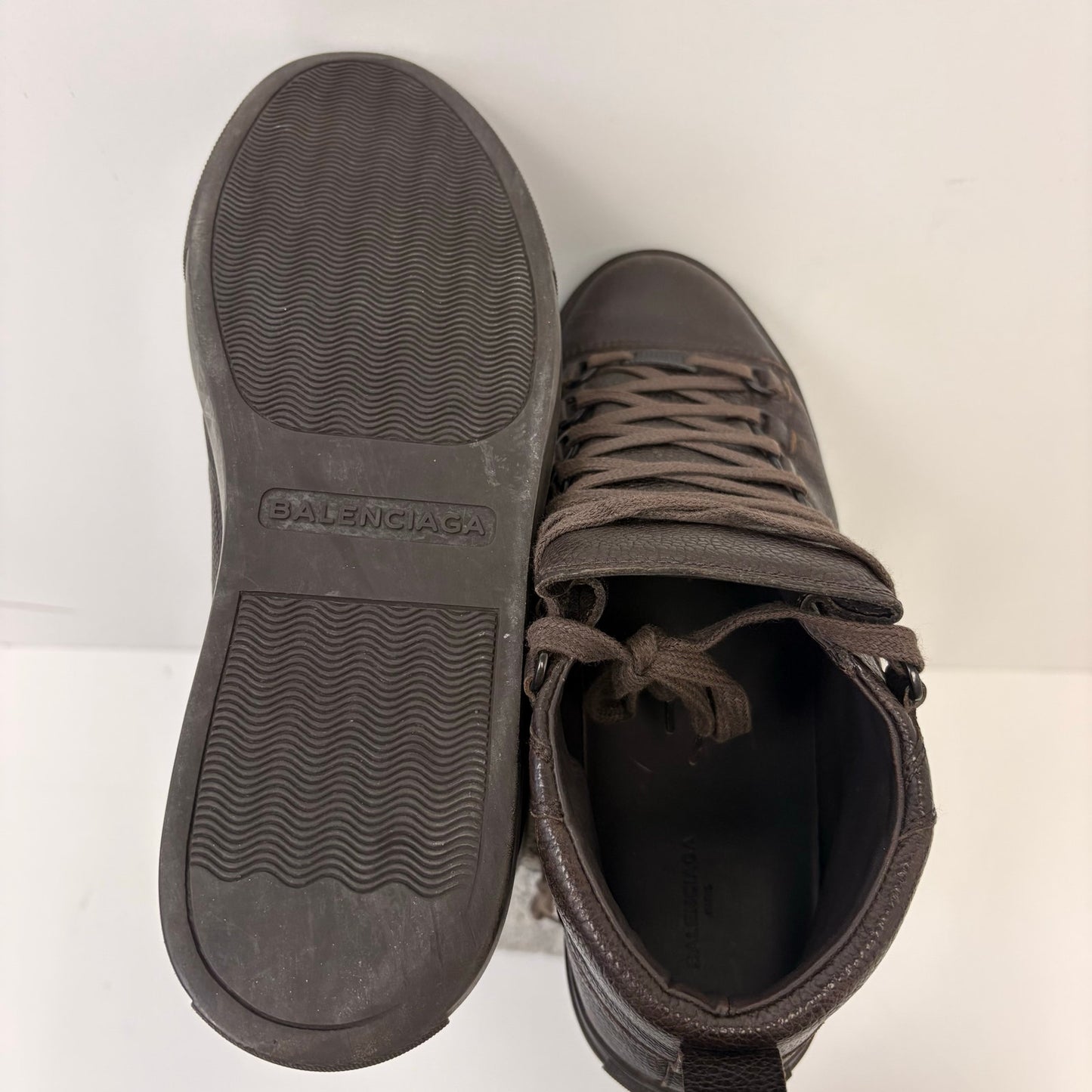 Balenciaga Arena High Brown Sneaker 8