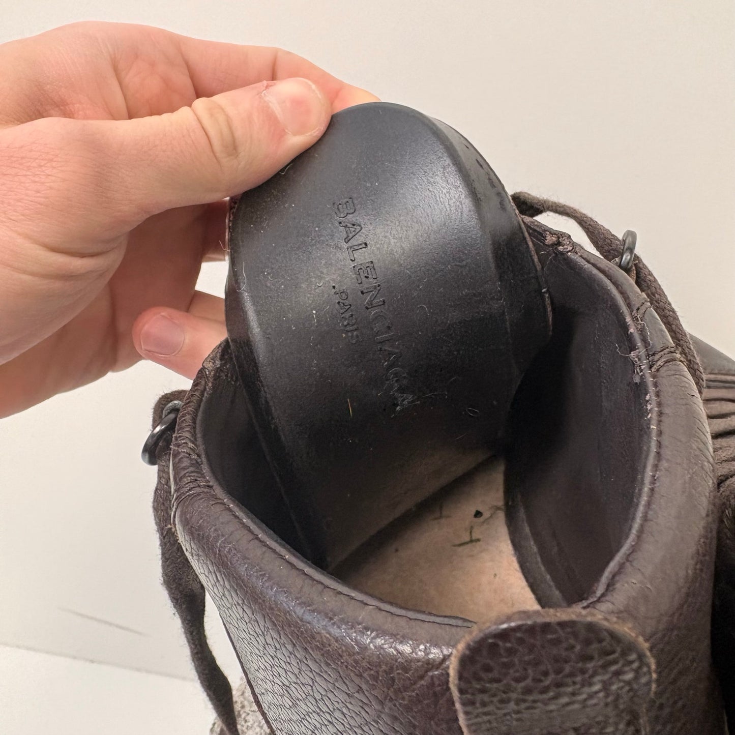 Balenciaga Arena High Brown Sneaker 8