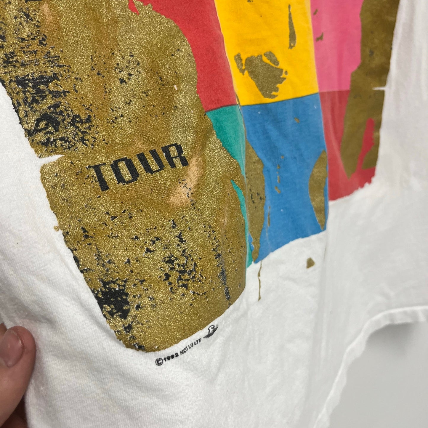 Vintage 1992 U2 Tour Shirt XL