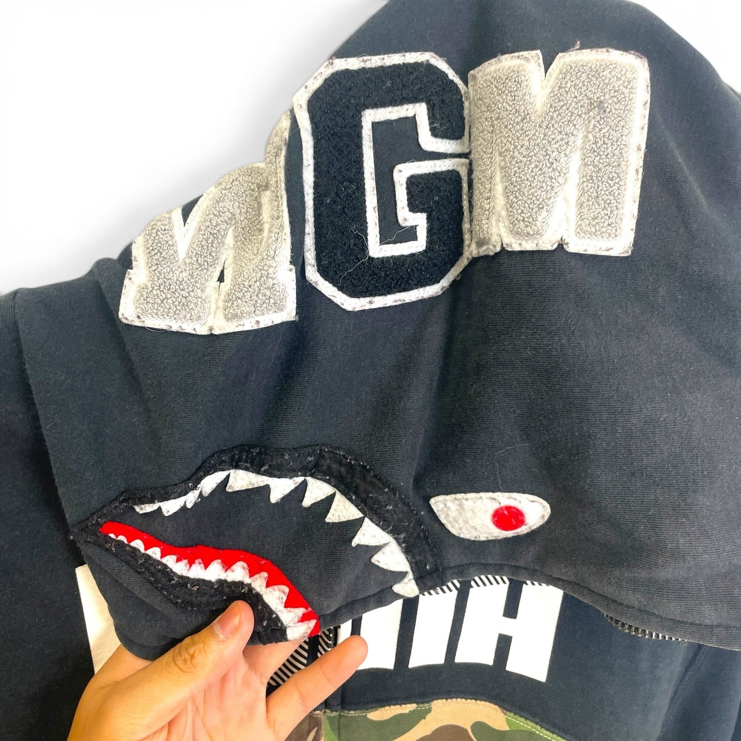 BAPE x Puma ABC Camo Shark Full-Zip M